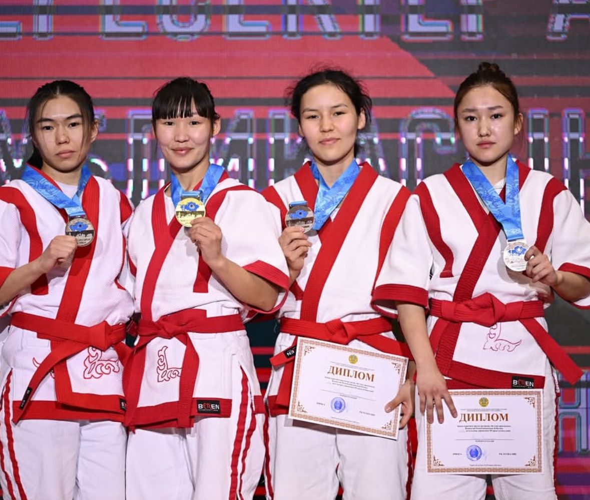 Khasenova Aidana became the bronze medalist